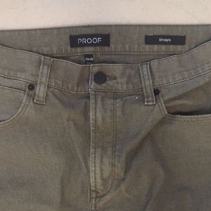 PROOF Men's Straight Jeans - Olive